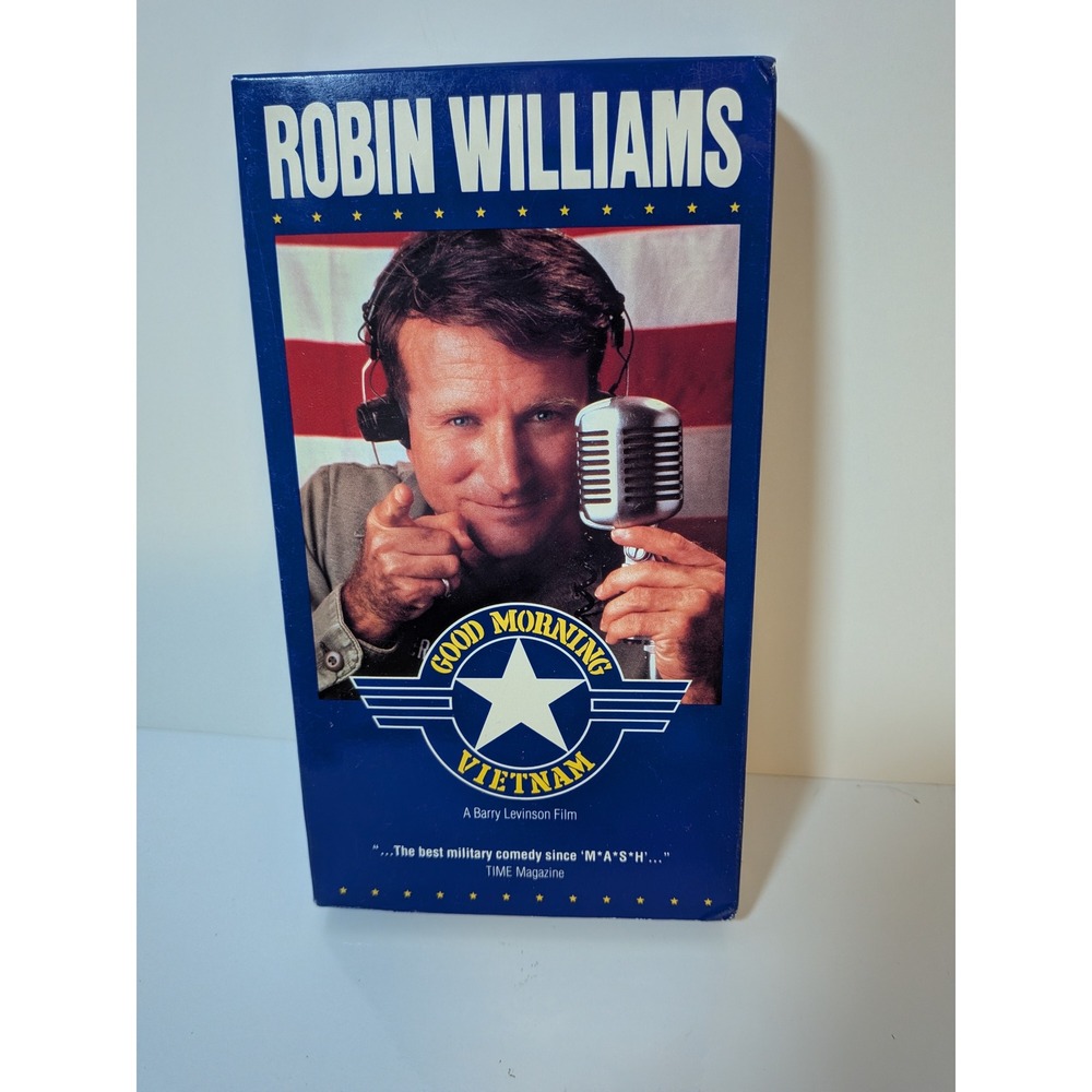 Good Morning Vietnam VHS Robin Williams Touchstone Home Video 660 Vintage Movie